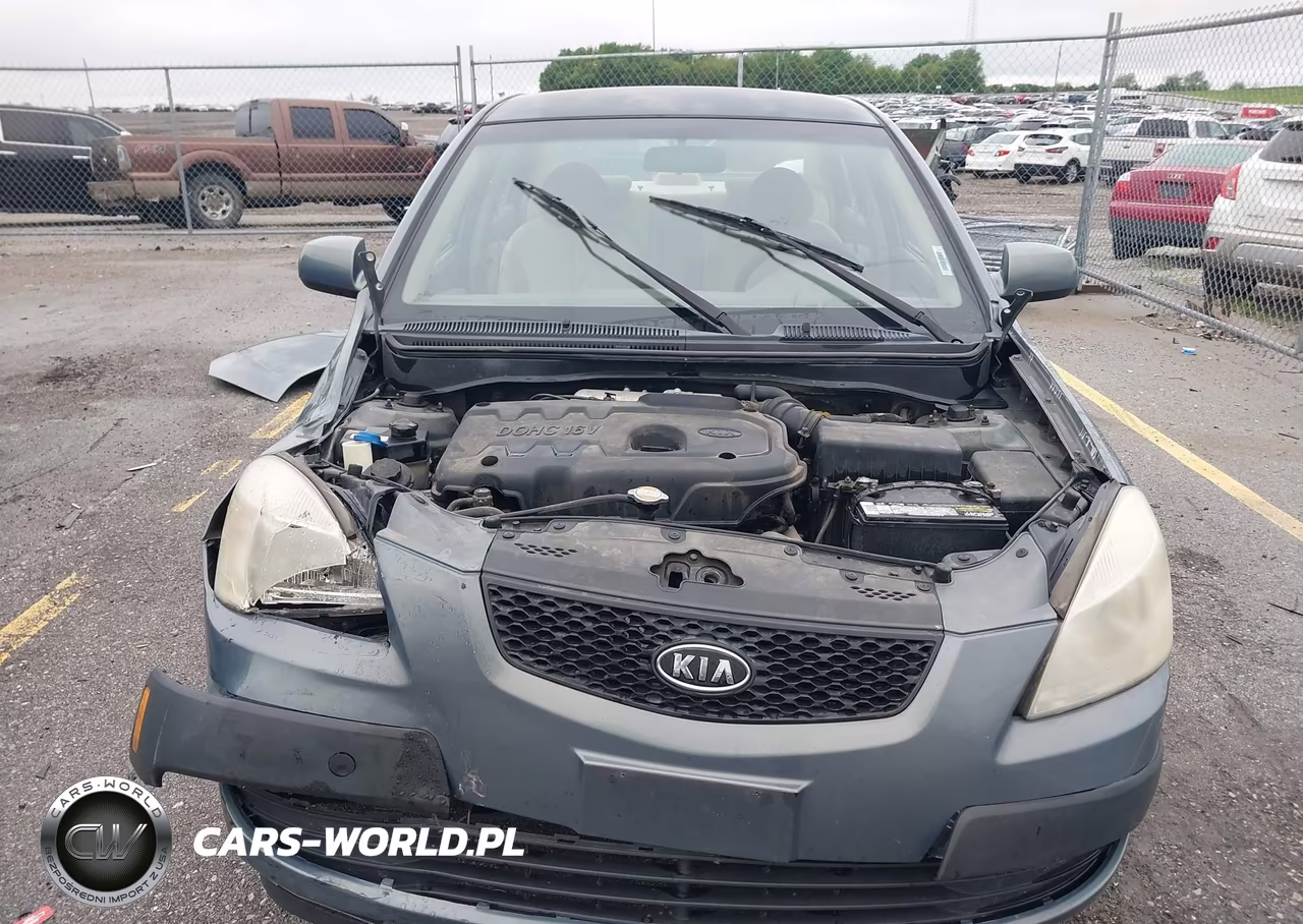 2007 Kia Rio Lx VIN:KNADE123876267830 - 13
