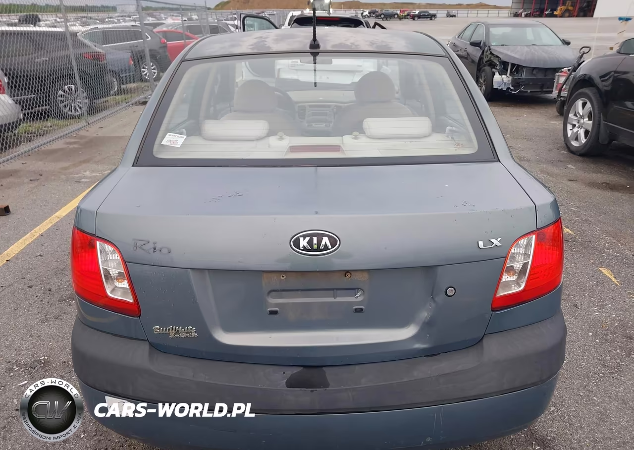 2007 Kia Rio Lx VIN:KNADE123876267830 - 17