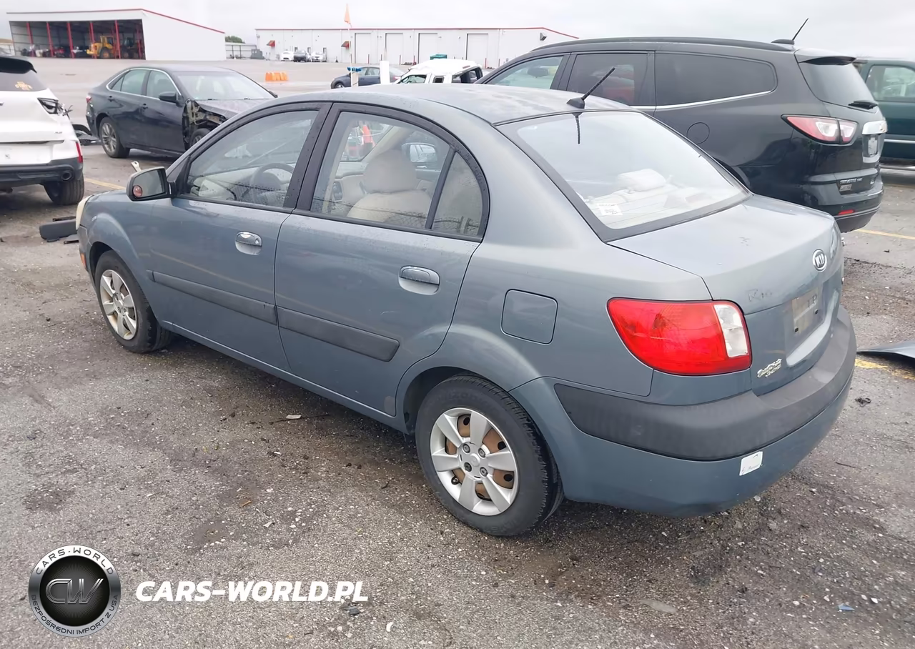 2007 Kia Rio Lx VIN:KNADE123876267830 - 3