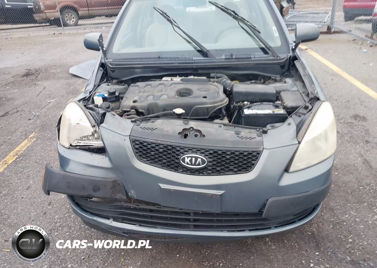 2007 Kia Rio Lx VIN:KNADE123876267830 - 6