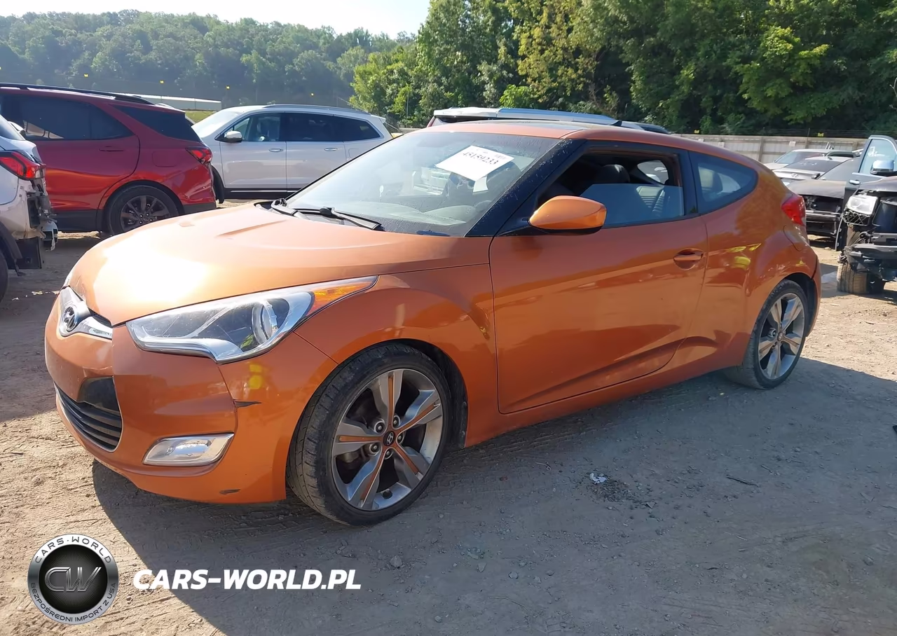 2016 Hyundai Veloster VIN:KMHTC6AD0GU278761 - 2