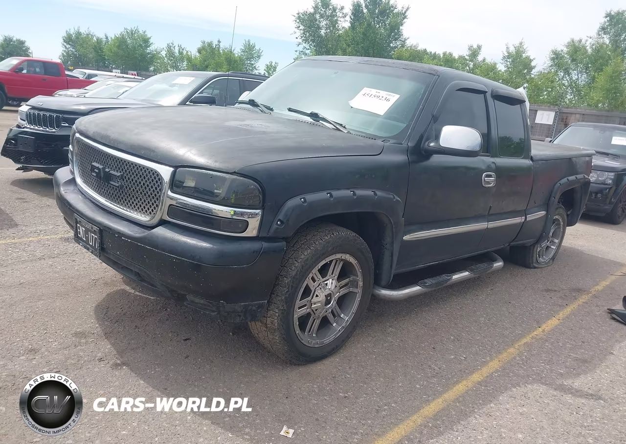 2001 GMC Sierra 1500 Sle VIN:2GTEK19T411309947 - 2