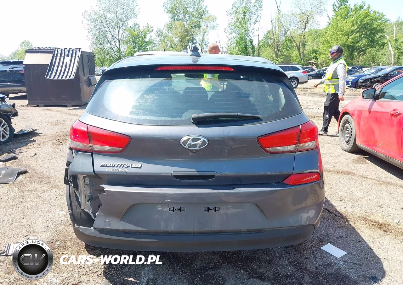 2018 Hyundai Elantra Gt VIN:KMHH35LE2JU010856 - 17