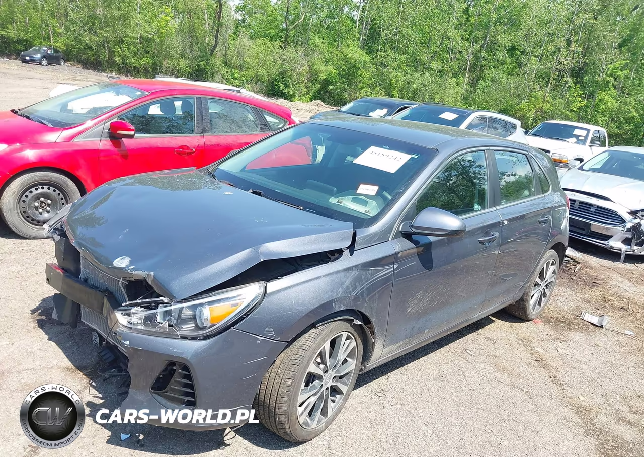 2018 Hyundai Elantra Gt VIN:KMHH35LE2JU010856 - 2