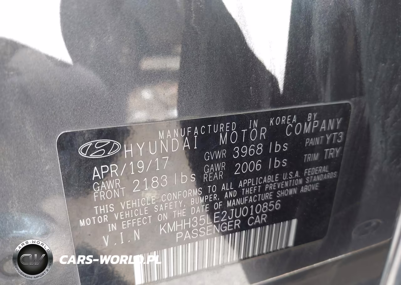 2018 Hyundai Elantra Gt VIN:KMHH35LE2JU010856 - 9