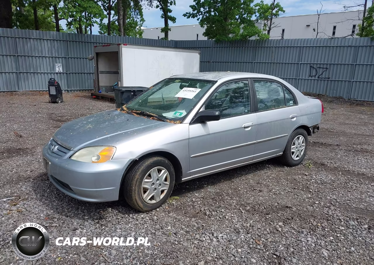 2003 Honda Civic Lx VIN:2HGES16653H611242 - 2