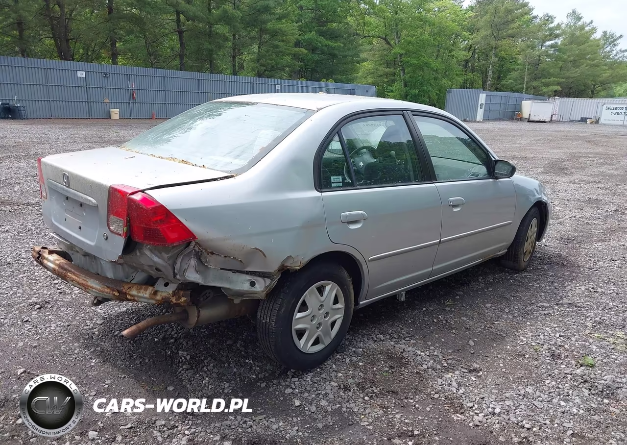 2003 Honda Civic Lx VIN:2HGES16653H611242 - 4