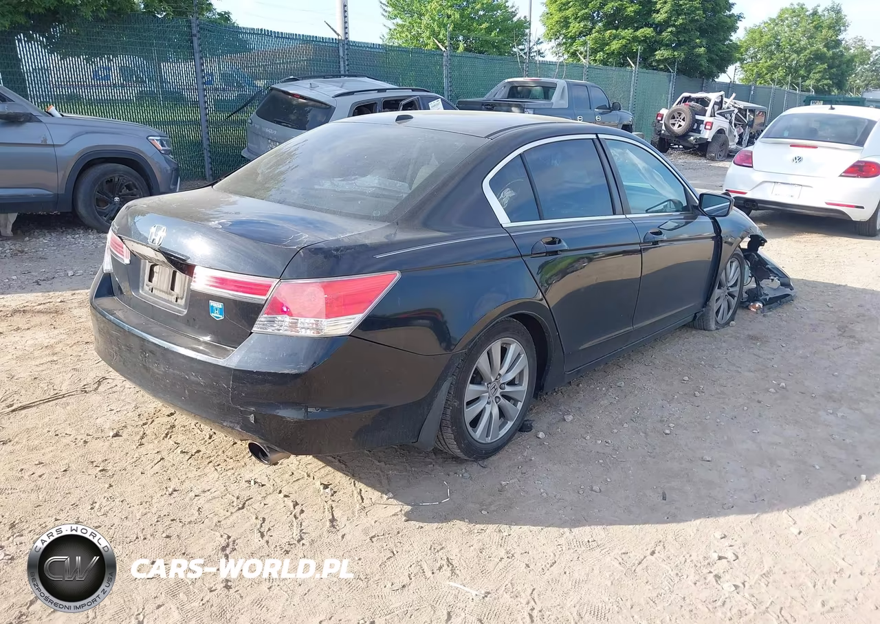 2011 Honda Accord 2.4 Ex-L VIN:1HGCP2F84BA141623 - 4