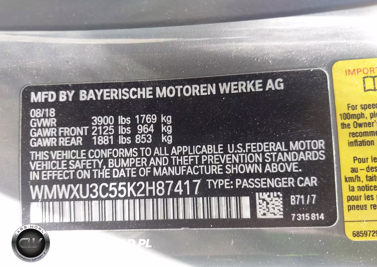 2019 Mini Hardtop Cooper S VIN:WMWXU3C55K2H87417 - 9