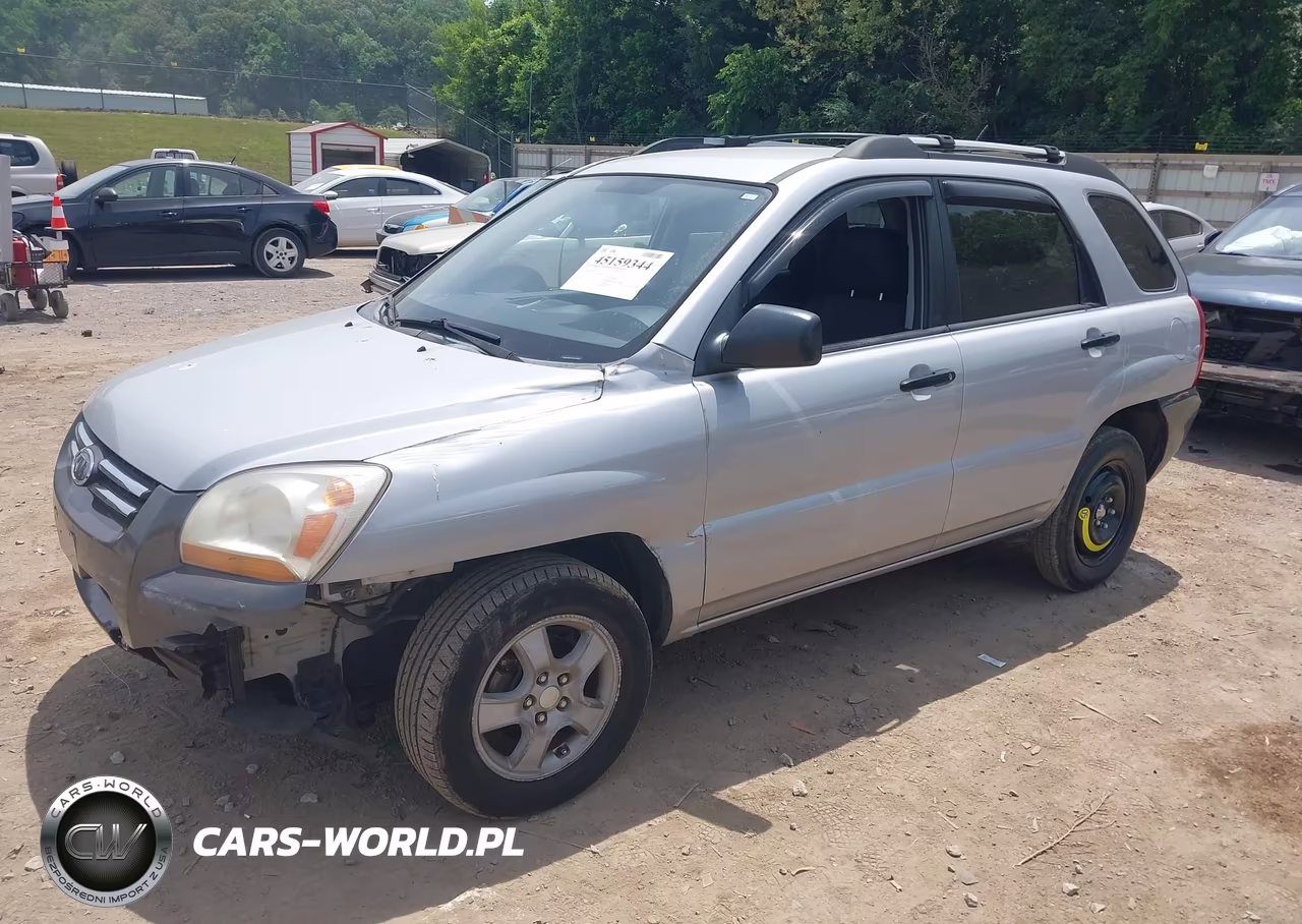 2008 Kia Sportage Lx VIN:KNDJF724587519110 - 2