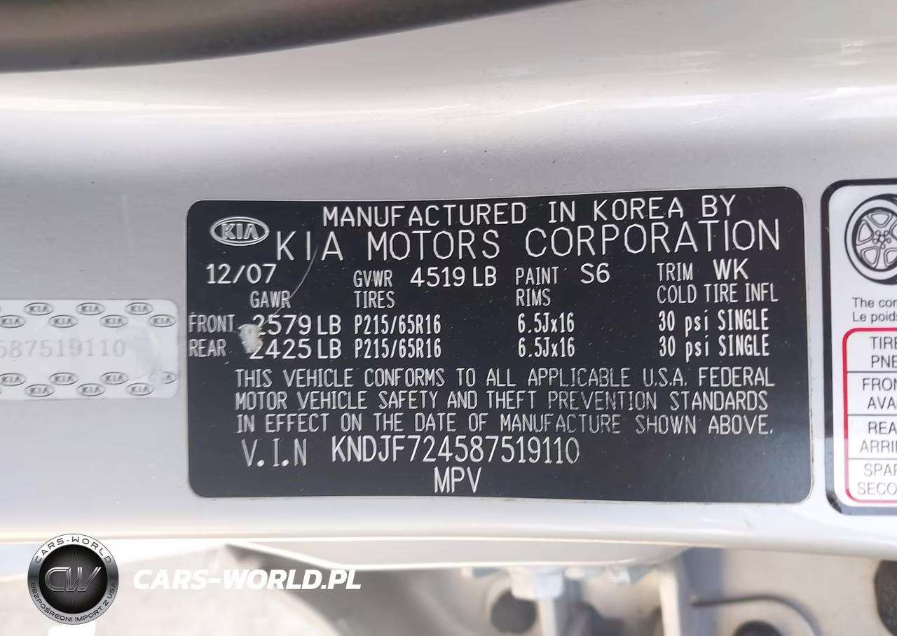 2008 Kia Sportage Lx VIN:KNDJF724587519110 - 9