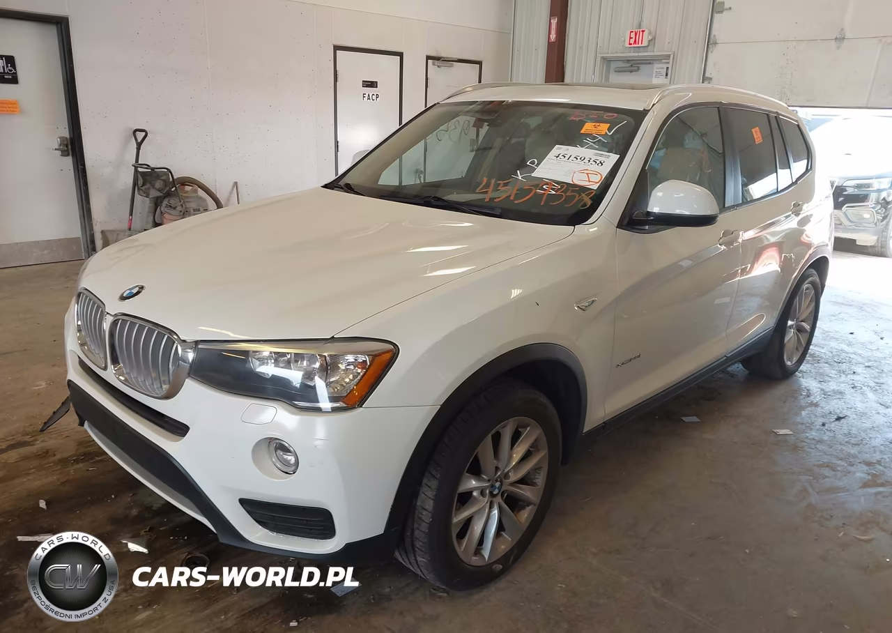 2017 BMW X3 xDrive28I VIN:5UXWX9C38H0W72544 - 2
