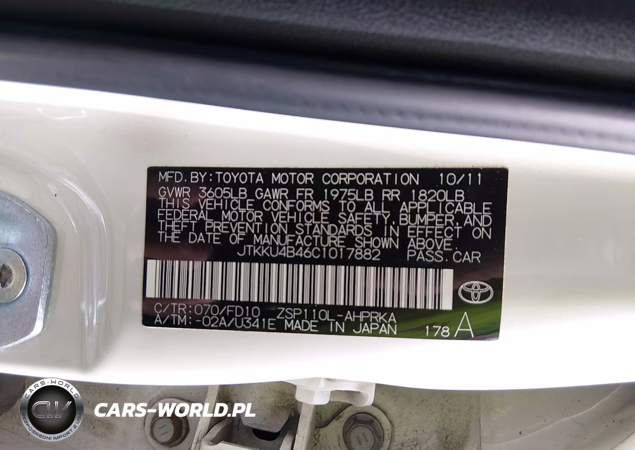 2012 Scion Xd Release Series 4.0 VIN:JTKKU4B46C1017882 - 9
