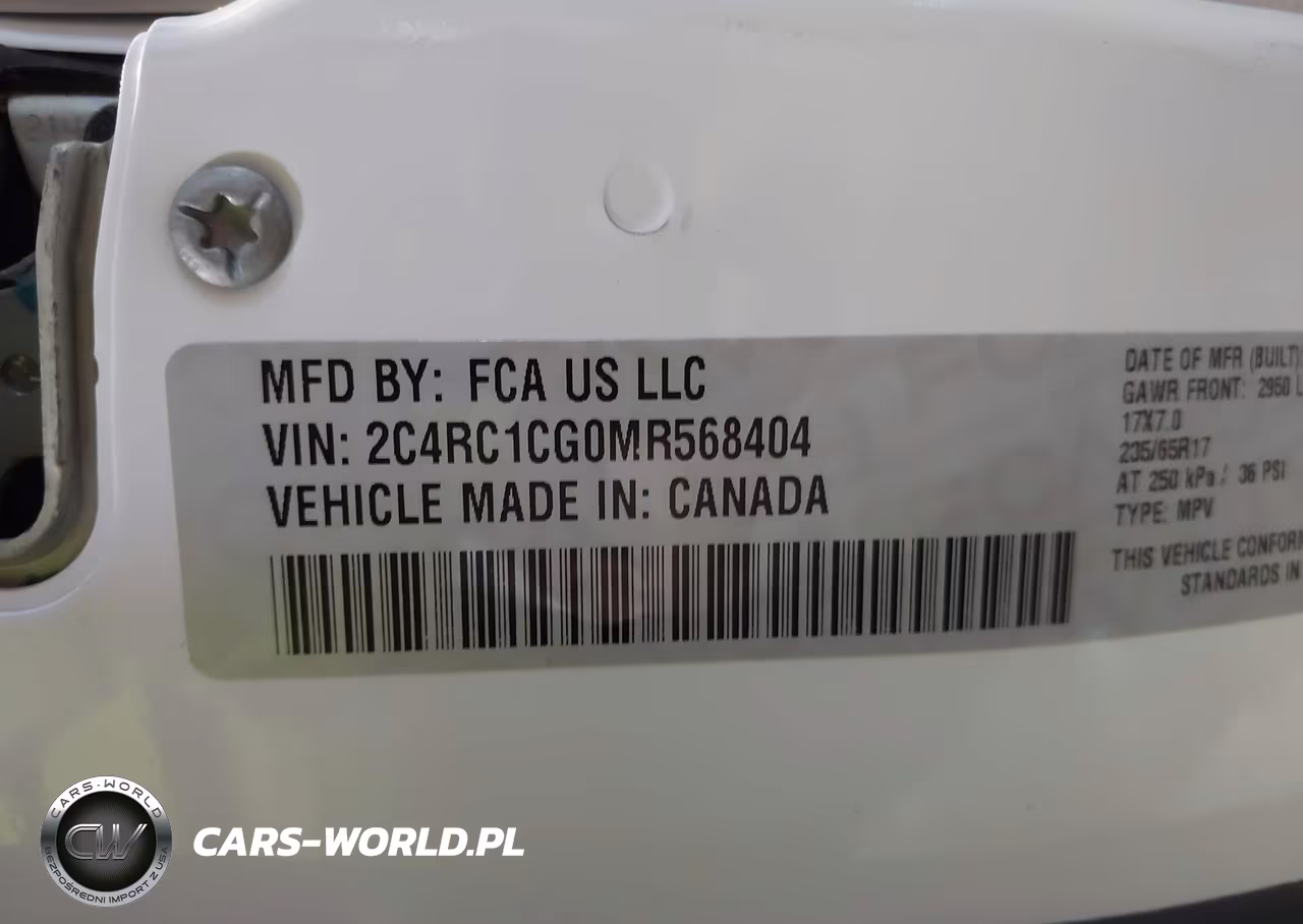 2021 Chrysler Voyager Lx VIN:2C4RC1CG0MR568404 - 9