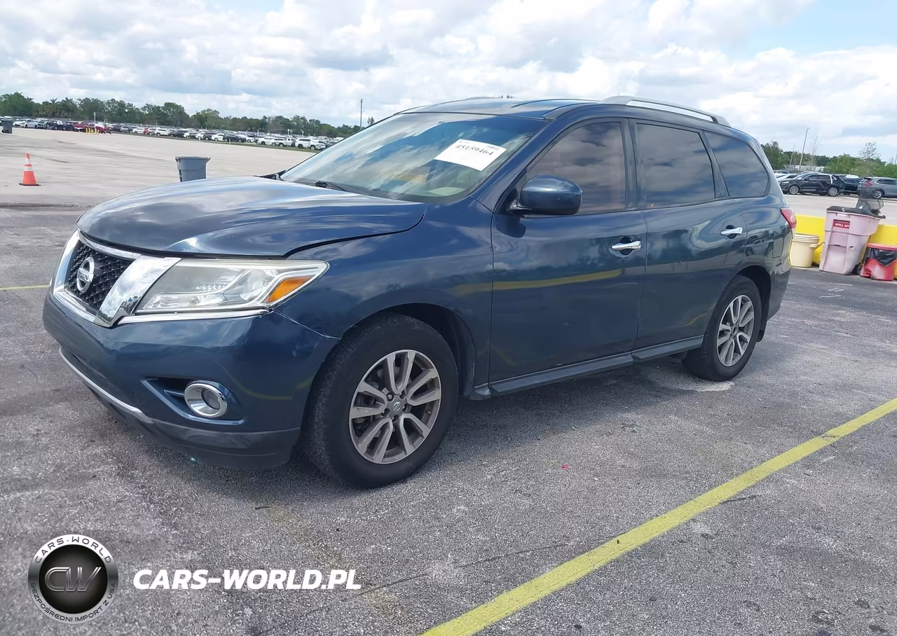 2015 Nissan Pathfinder Sv VIN:5N1AR2MN5FC666592 - 2