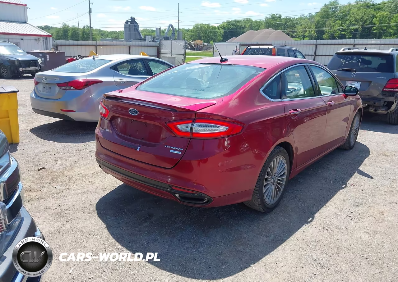 2014 Ford Fusion Titanium VIN:3FA6P0K93ER162476 - 4