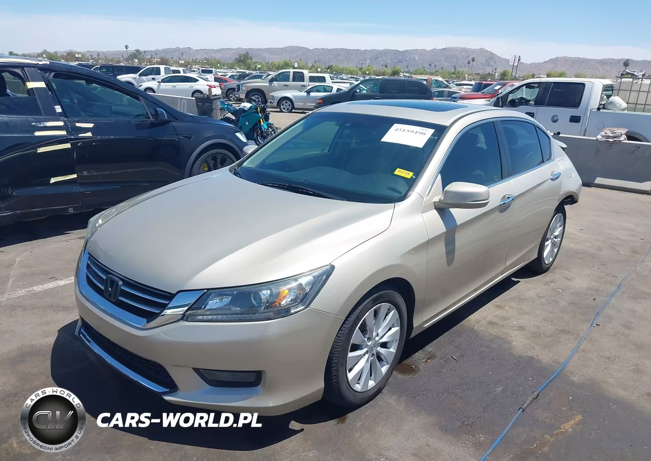 2014 Honda Accord Ex-L VIN:1HGCR2F85EA051444 - 2