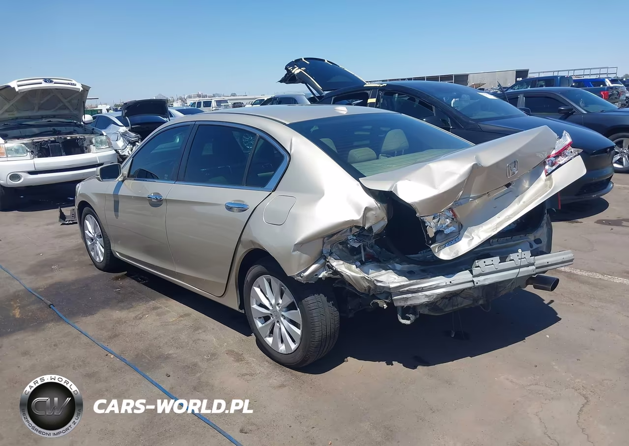 2014 Honda Accord Ex-L VIN:1HGCR2F85EA051444 - 3