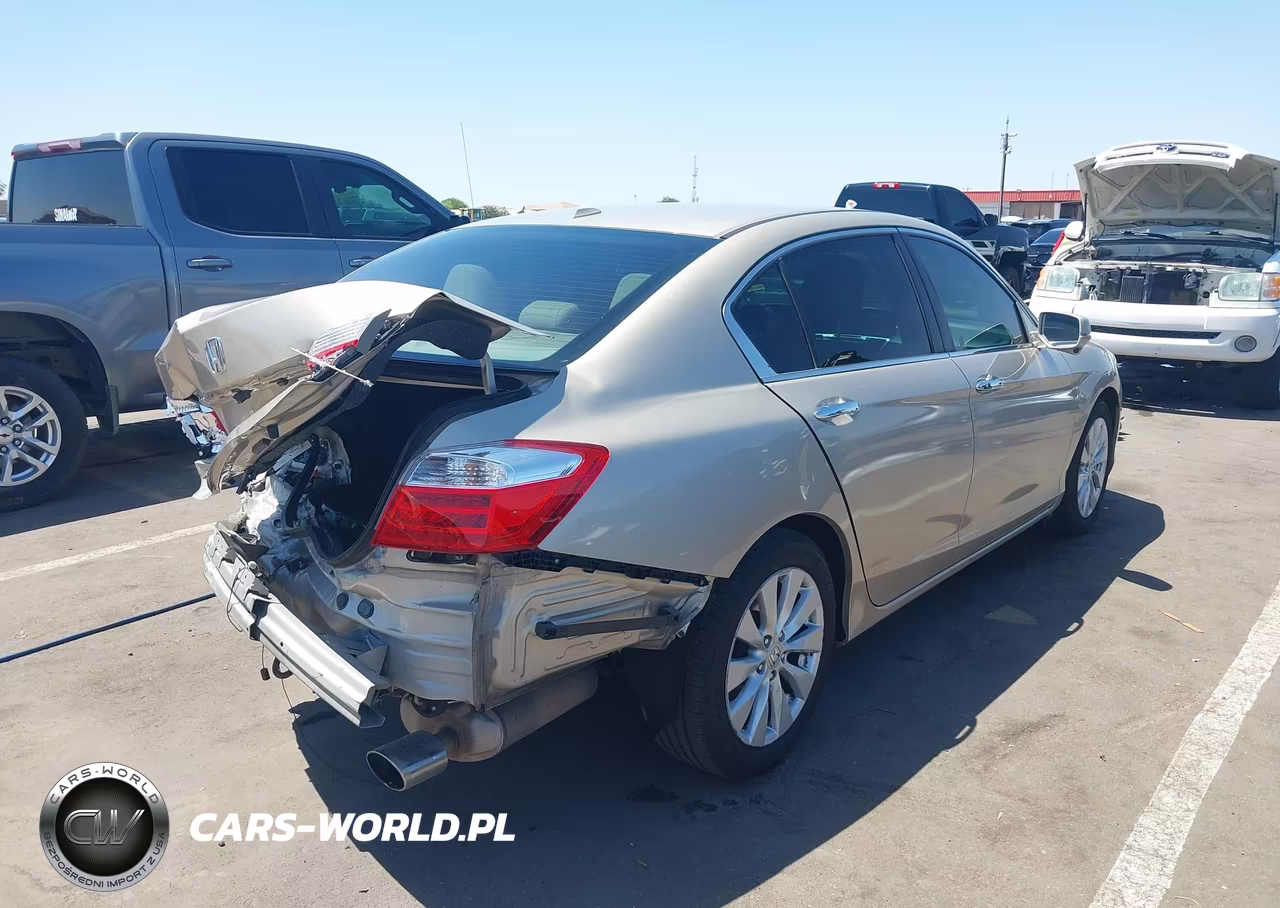 2014 Honda Accord Ex-L VIN:1HGCR2F85EA051444 - 4