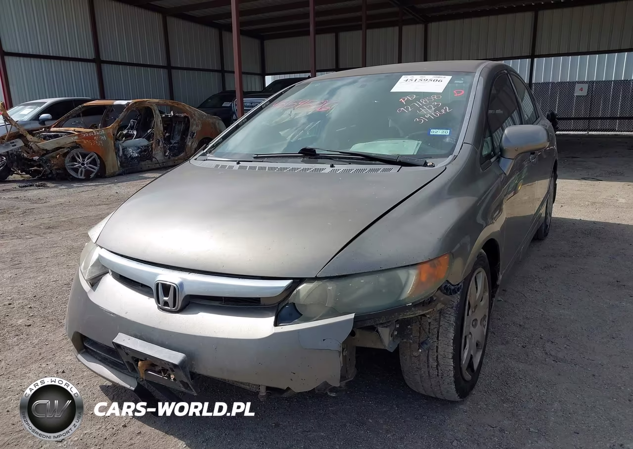 2008 Honda Civic Lx VIN:2HGFA16538H319062 - 2