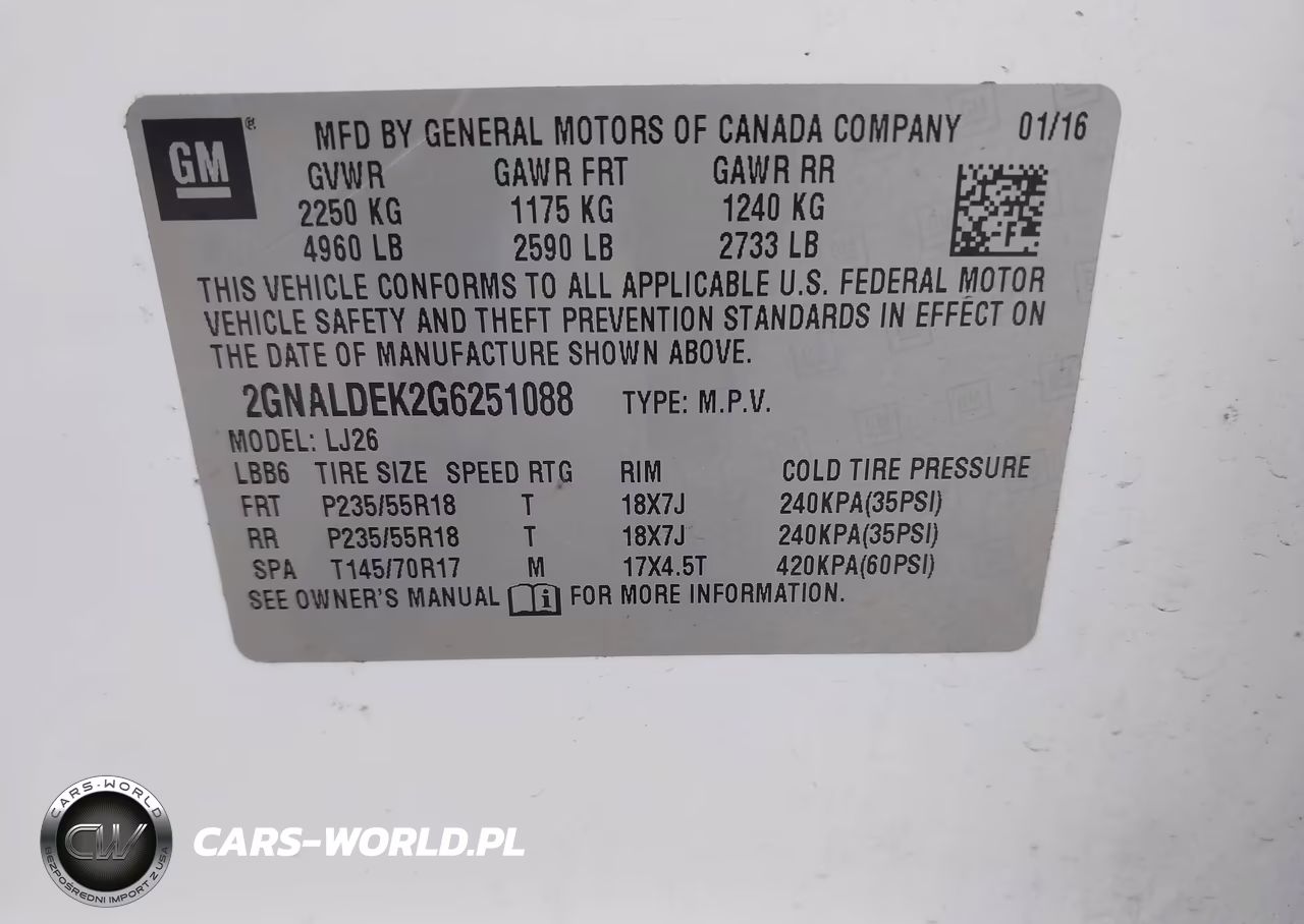 2016 Chevrolet Equinox Ltz VIN:2GNALDEK2G6251088 - 9