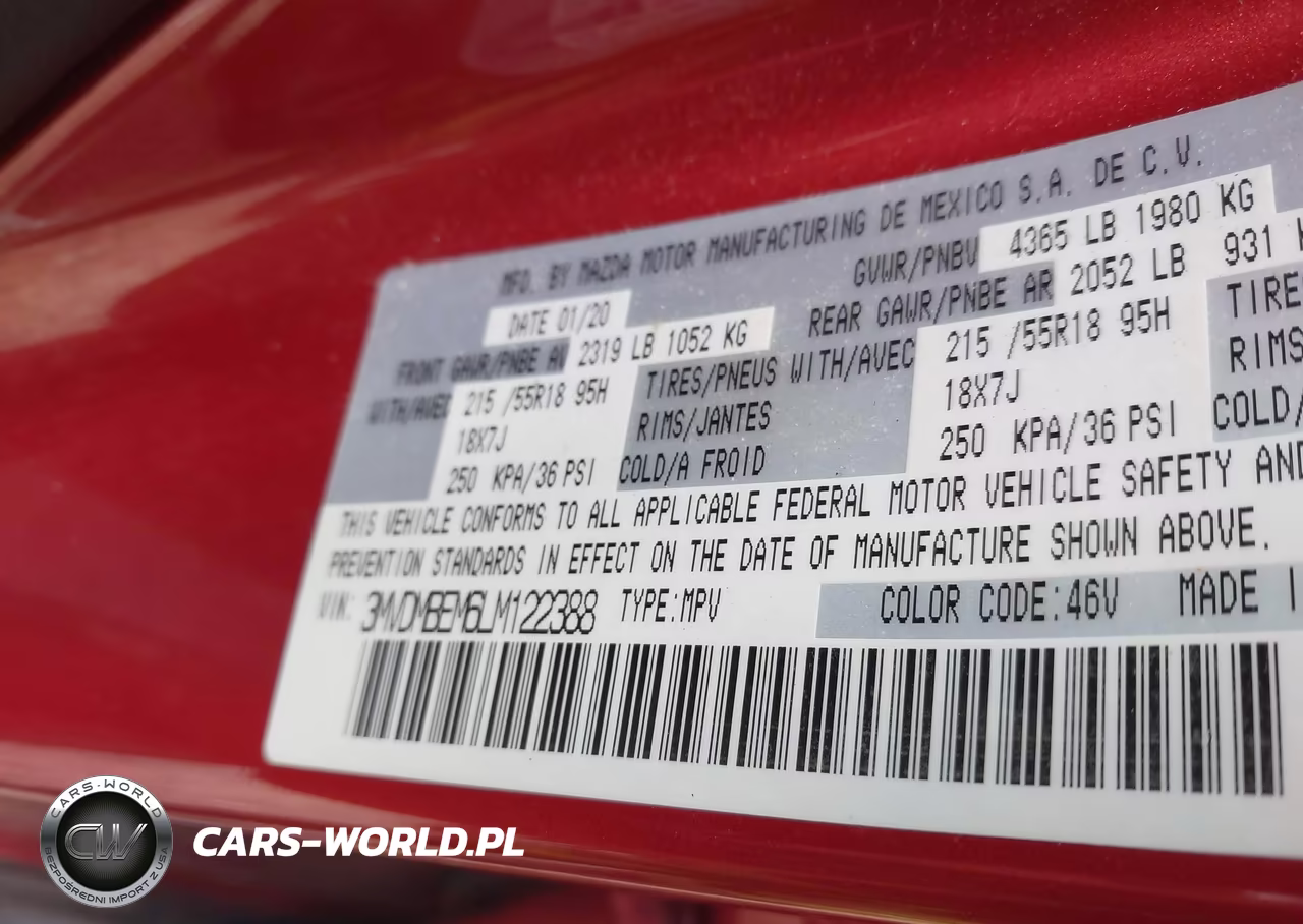 2020 Mazda Cx-30 Premium Package VIN:3MVDMBEM6LM122388 - 9