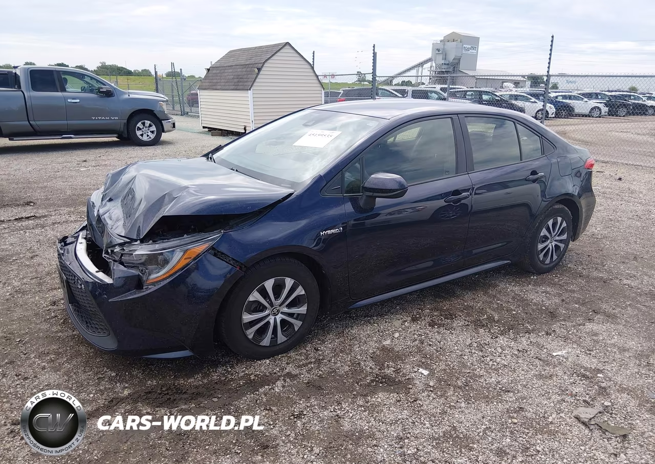 2020 Toyota Corolla Hybrid Le VIN:JTDEBRBE3LJ023378 - 2