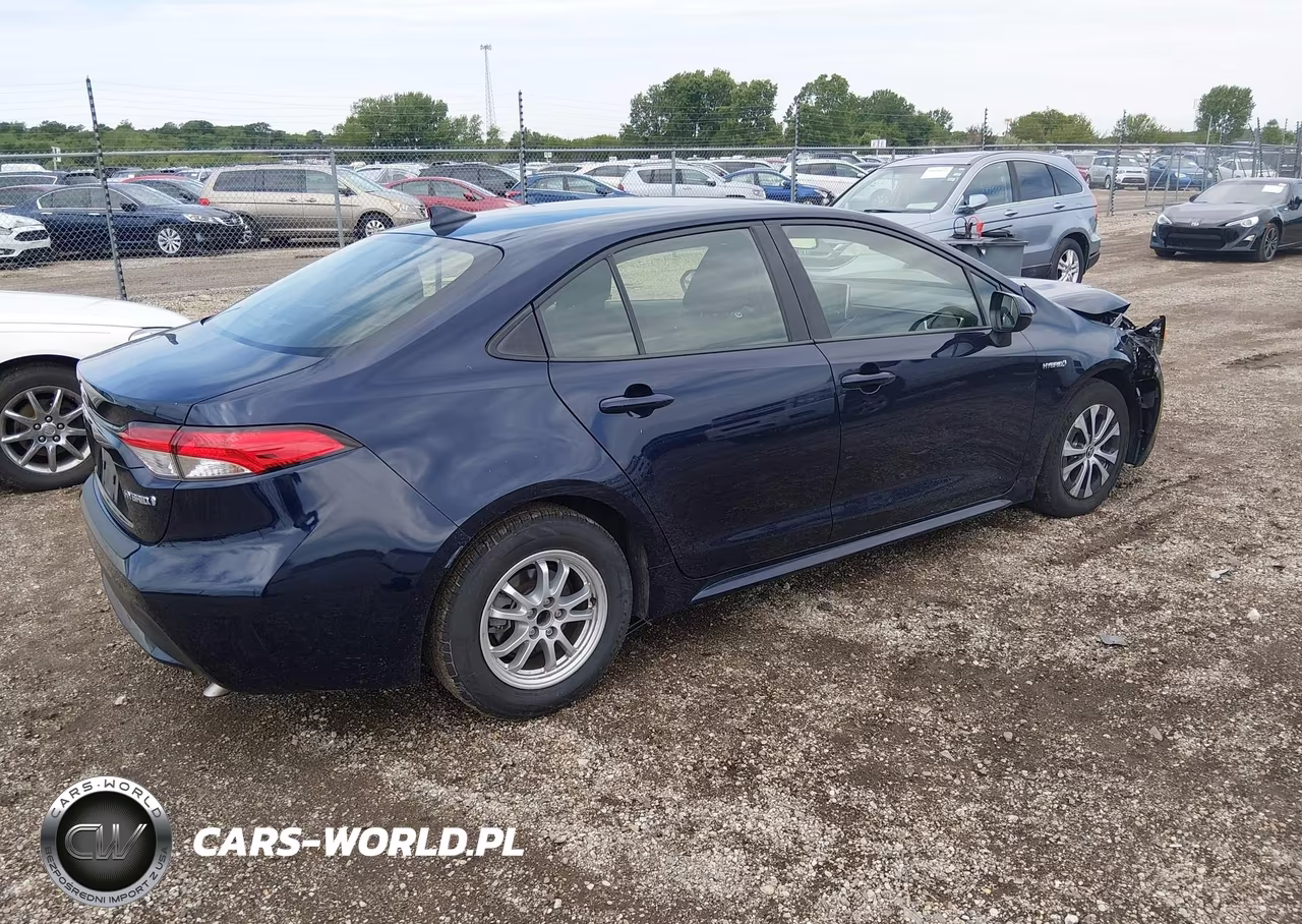 2020 Toyota Corolla Hybrid Le VIN:JTDEBRBE3LJ023378 - 4
