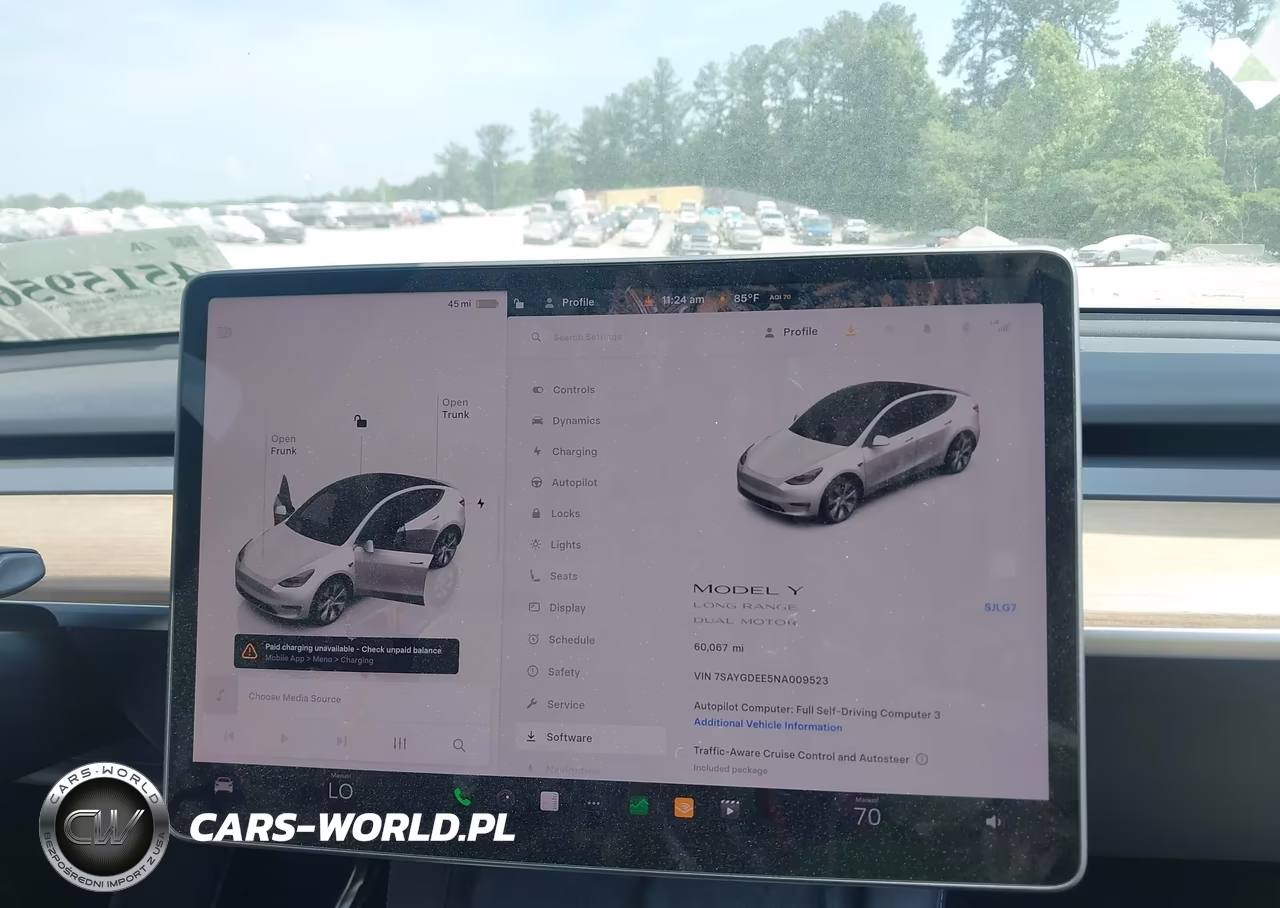 2022 Tesla Model Y Long Range Dual Motor All-Wheel Drive VIN:7SAYGDEE5NA009523 - 18