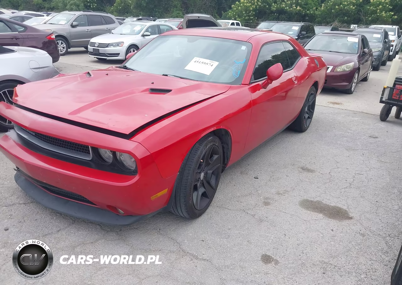 2013 Dodge Challenger Sxt Plus VIN:2C3CDYAG9DH619892 - 2