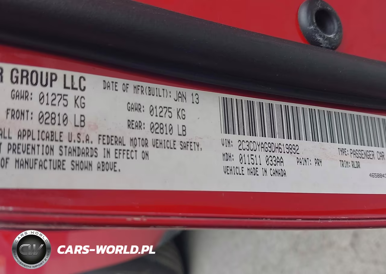 2013 Dodge Challenger Sxt Plus VIN:2C3CDYAG9DH619892 - 9