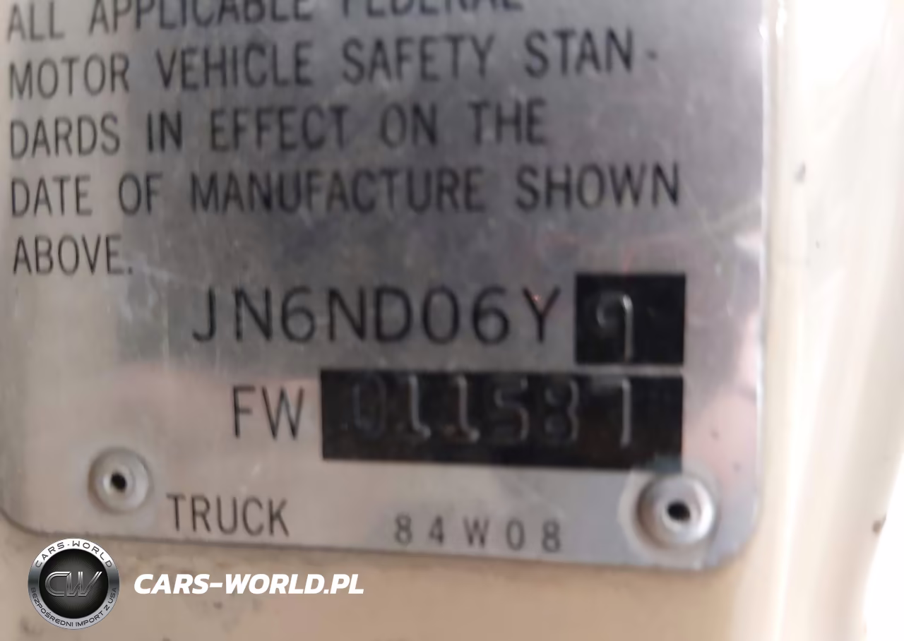 1985 Nissan 720 King Cab VIN:JN6ND06Y9FW011587 - 9