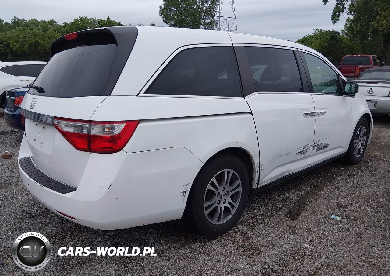 2012 Honda Odyssey Ex-L VIN:5FNRL5H6XCB101282 - 4