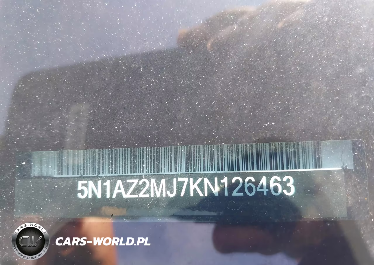 2019 Nissan Murano S VIN:5N1AZ2MJ7KN126463 - 20