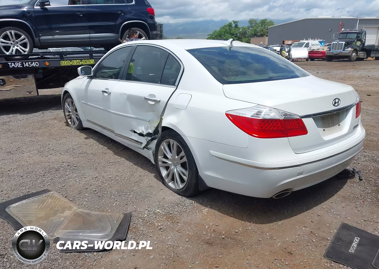 2009 Hyundai Genesis 4.6 VIN:KMHGC46F49U042228 - 3