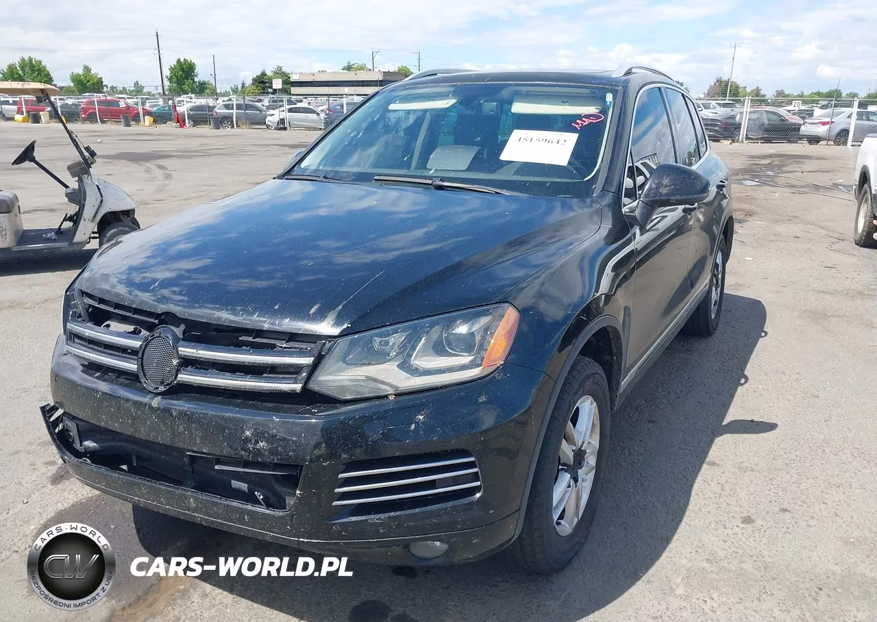 2012 Volkswagen Touareg Tdi Lux VIN:WVGFK9BP7CD003456 - 2