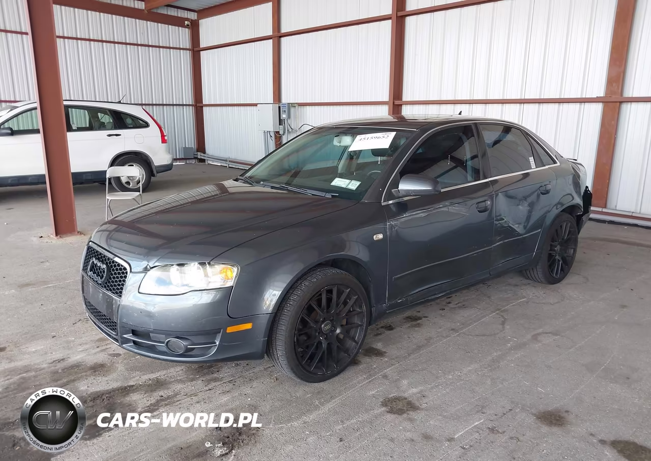 2007 Audi A4 2.0T VIN:WAUDF78E57A118863 - 2