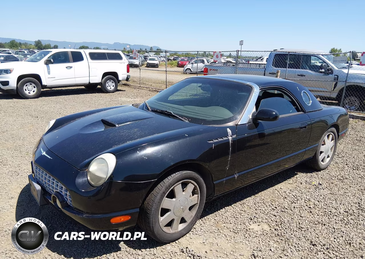 2002 Ford Thunderbird VIN:1FAHP60A72Y115327 - 2