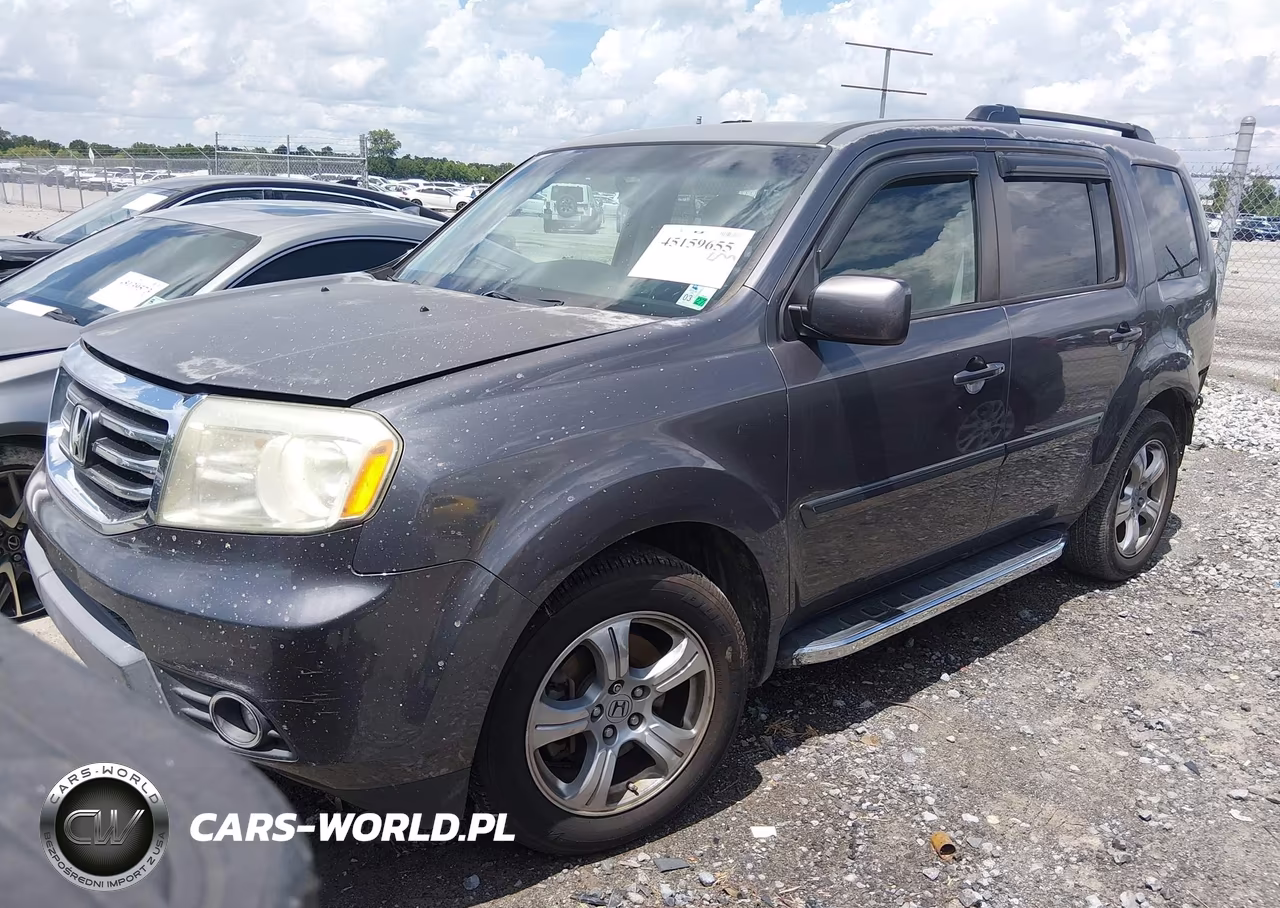 2014 Honda Pilot Ex-L VIN:5FNYF3H51EB025386 - 2