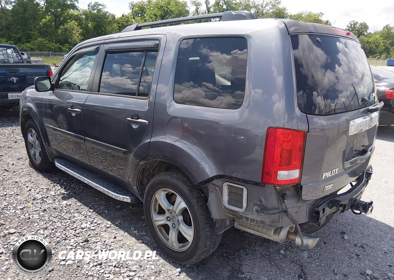 2014 Honda Pilot Ex-L VIN:5FNYF3H51EB025386 - 3