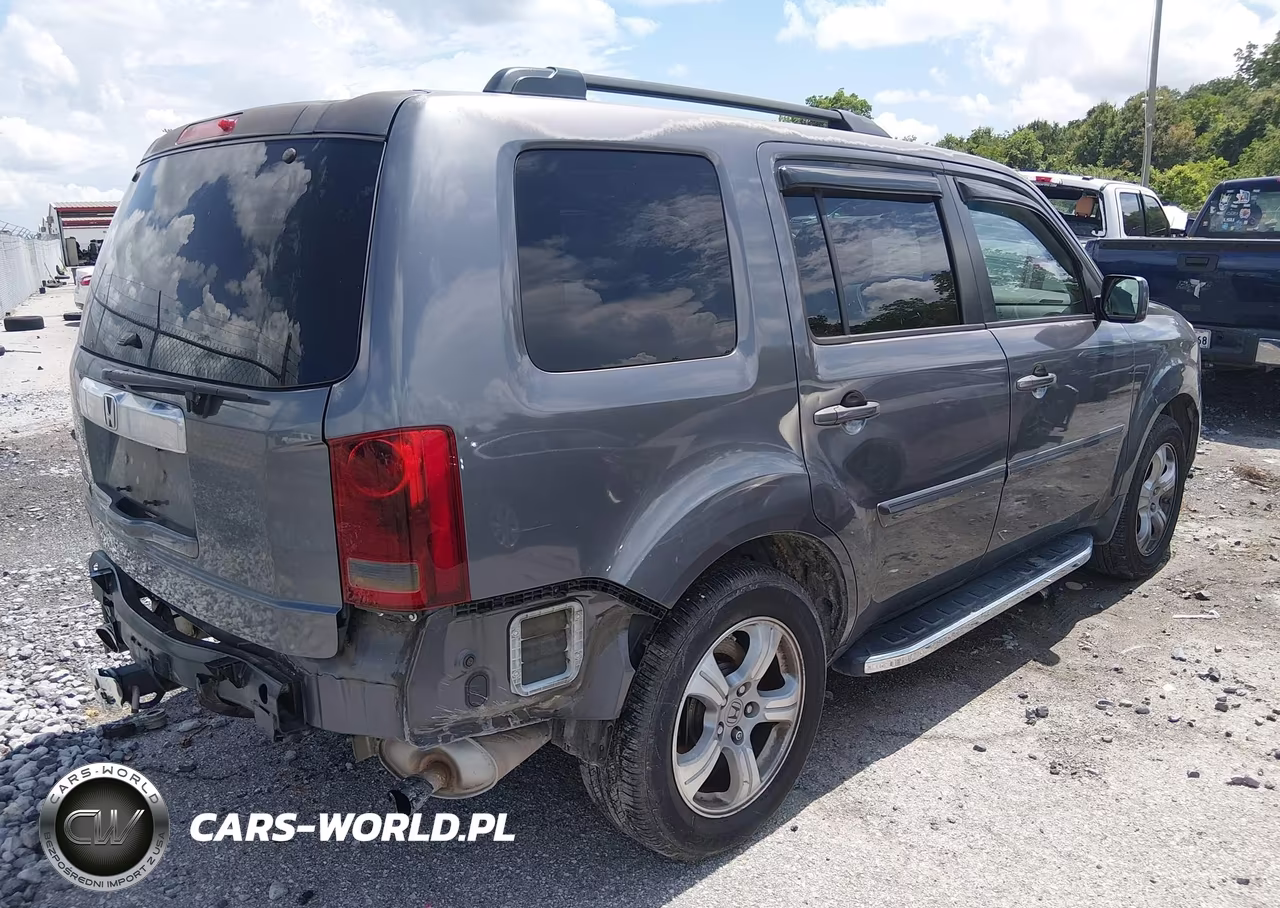 2014 Honda Pilot Ex-L VIN:5FNYF3H51EB025386 - 4