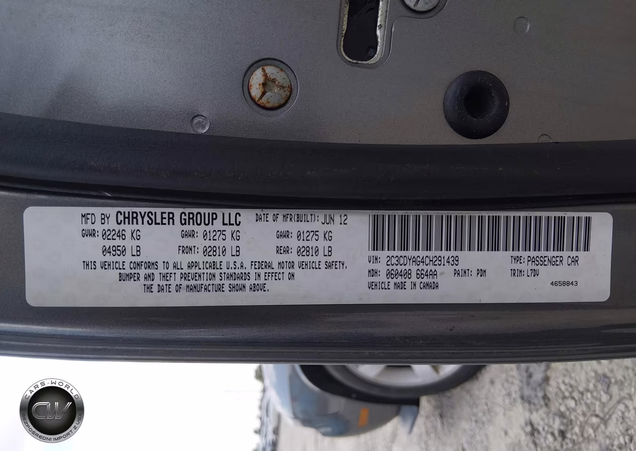 2012 Dodge Challenger Sxt VIN:2C3CDYAG4CH291439 - 9