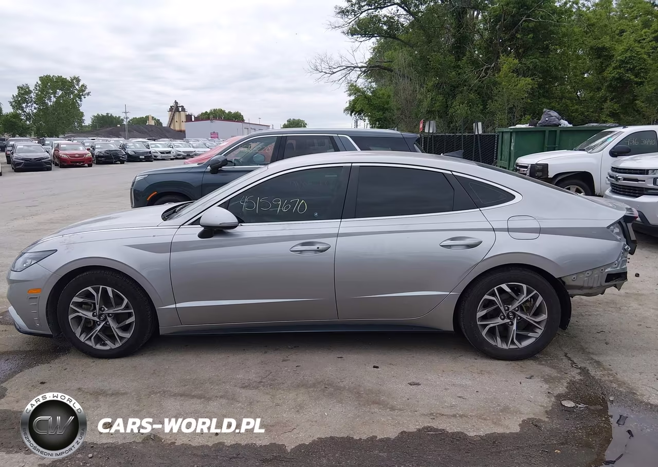 2021 Hyundai Sonata Sel VIN:KMHL64JAXMA146587 - 14