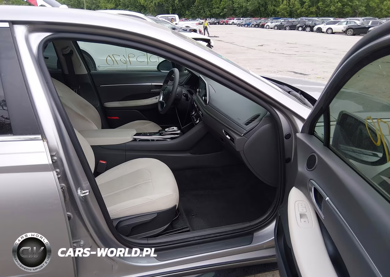 2021 Hyundai Sonata Sel VIN:KMHL64JAXMA146587 - 5