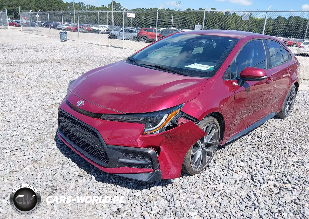 2022 Toyota Corolla Se VIN:5YFS4MCE3NP132596 - 2