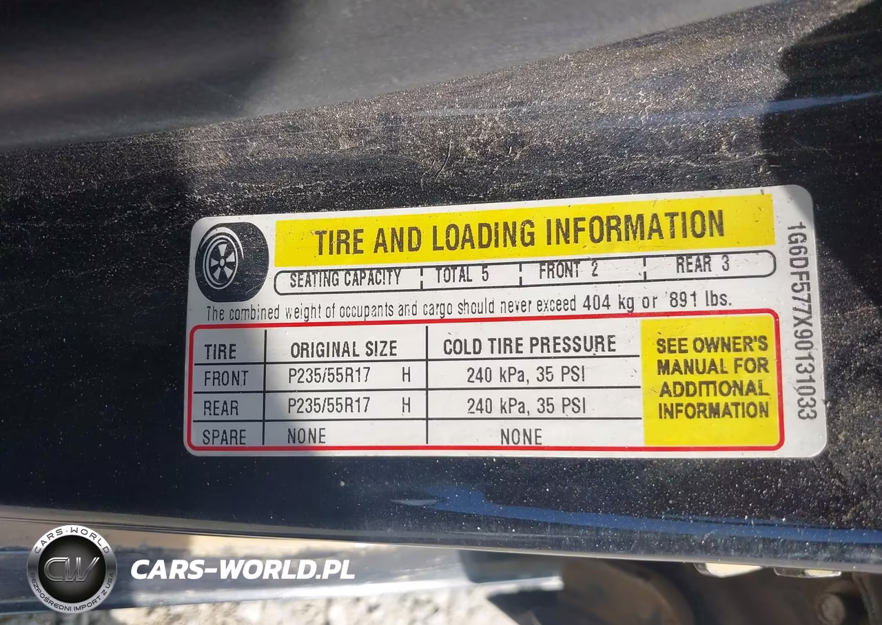 2009 Cadillac Cts Standard VIN:1G6DF577X90131033 - 9