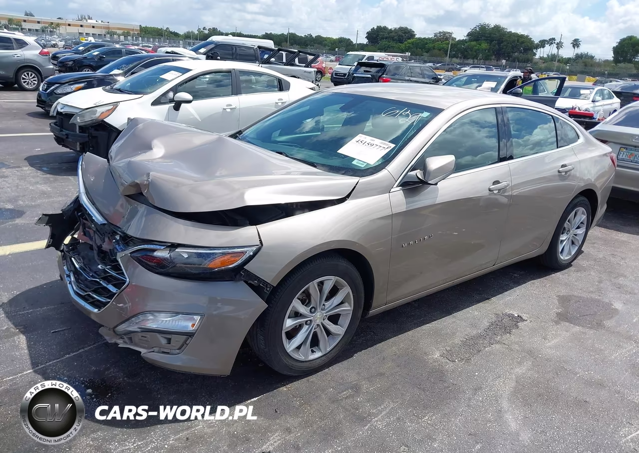 2022 Chevrolet Malibu Fwd Lt VIN:1G1ZD5ST0NF118465 - 2