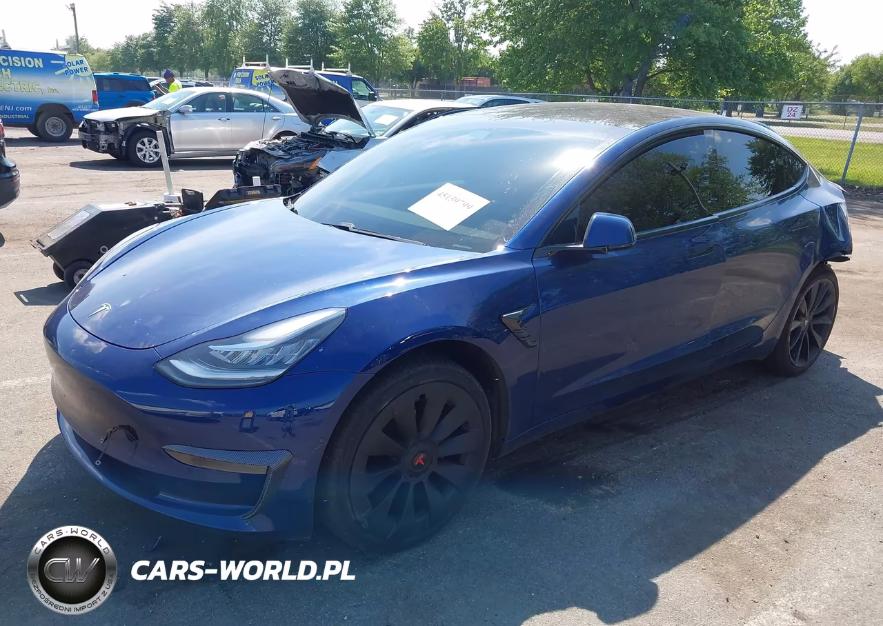 2020 Tesla Model 3 Long Range Dual Motor All-Wheel Drive VIN:5YJ3E1EB8LF638405 - 2