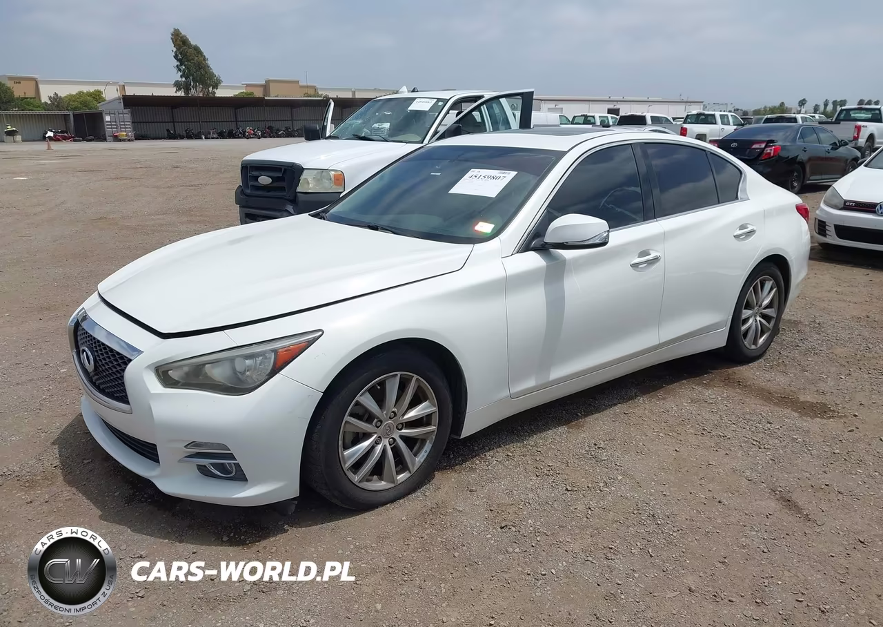 2015 Infiniti Q50 VIN:JN1BV7APXFM338783 - 2