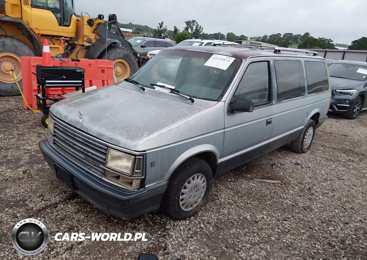 1990 Plymouth Grand Voyager Le VIN:1P4FH54R8LX211849 - 2